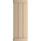Ekena Millwork Rustic Three Board Joined Board-n-Batten Smooth Faux Wood Shutters w/End Batten, 16 1/2W x 60H, PR SHUBJE16X60SMPR - alternate 7